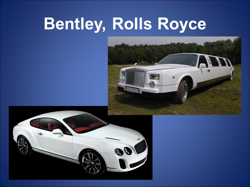 Bentley, Rolls Royce